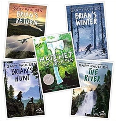 what are the 5 books in the hatchet series? and how does each book contribute to the overall narrative of survival and personal growth?